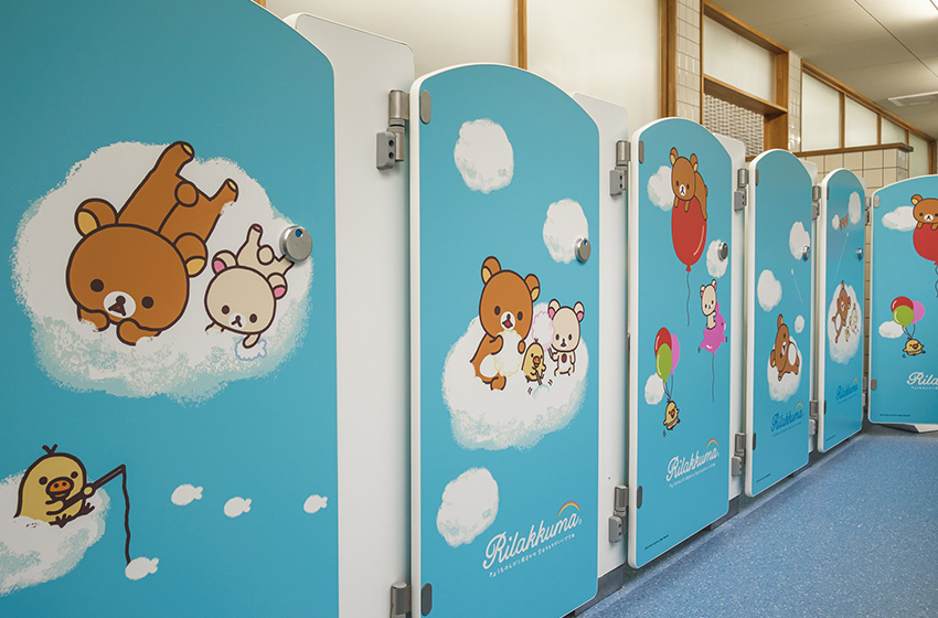 キッズトイレプラン　安全を最優先した設計のキッズトイレ